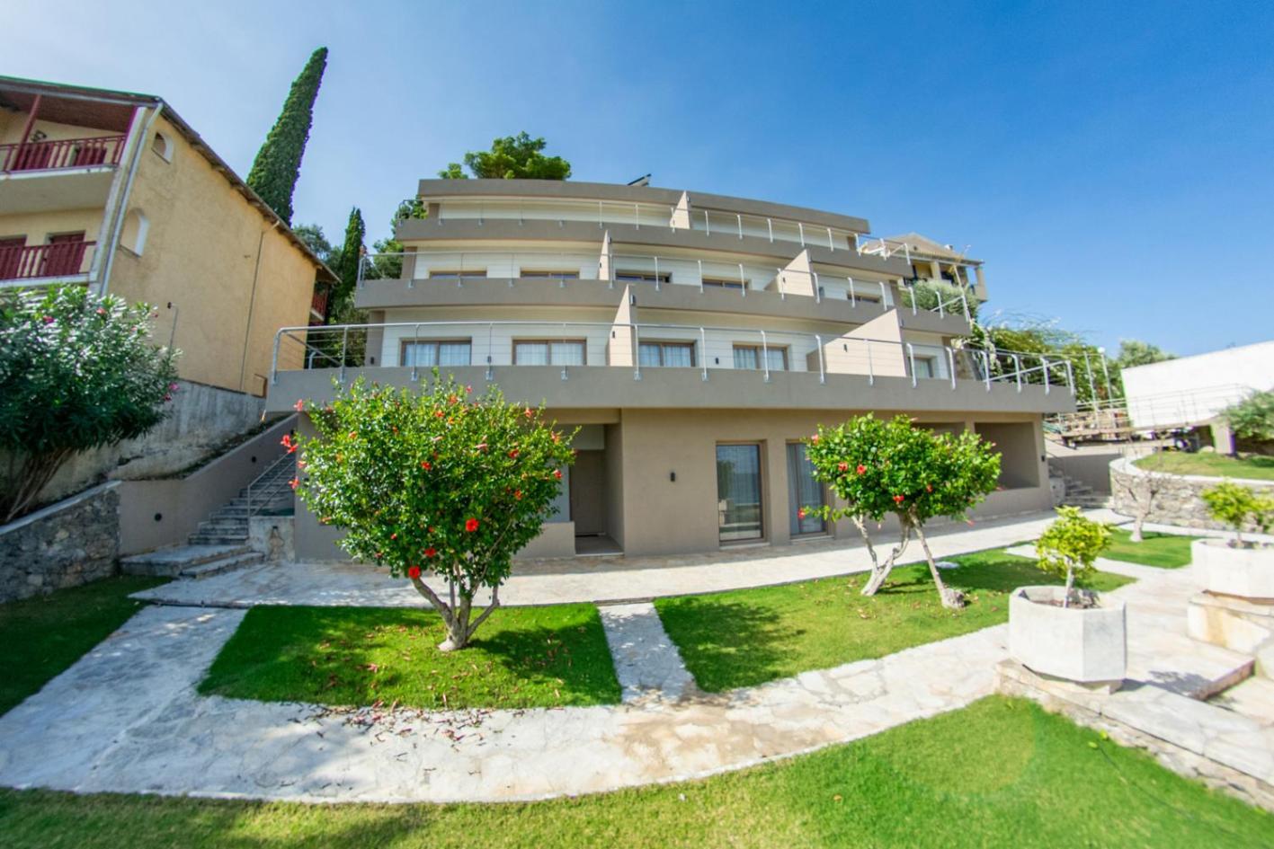 Kaiser Luxury Suites Achílleion Dış mekan fotoğraf